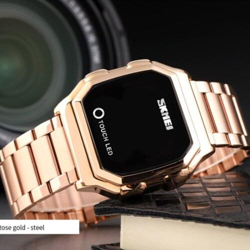 Sports Watches For Men Touch Screen Digital Watch Men Watch LED Electronic Wristwatches Electronic Clock Male montre homme SKMEI