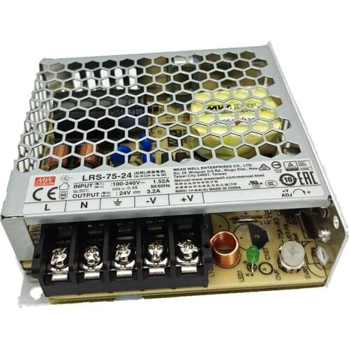 CNC Original MEAN WELL Switching Power Supply M350 DDCSV3.1 AC 110V/220V to DC 24V 75W MW Switching Power Supply for Automation