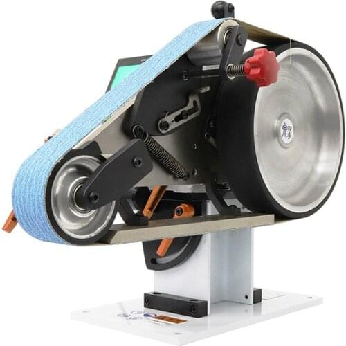 Electric Abrasive Belt Machine Sander 220V/380V Belt Grinder Woodworking Sanding Machine Stepless Speed Regulation Polisher G-SI