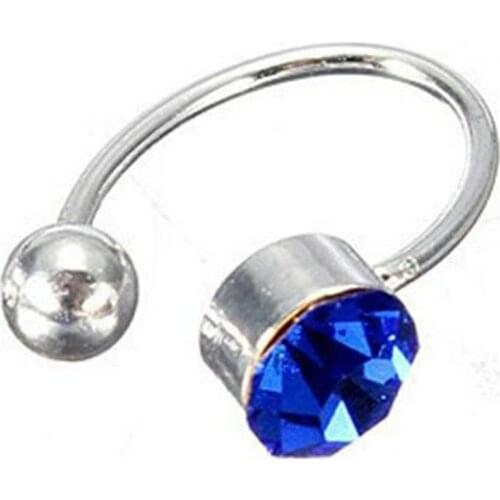 Personalized Earrings for Women 2020 U-shaped without Ear Piercings Ear Clip Rhinestone Unique Women Clip on Hanger Body Jewelry