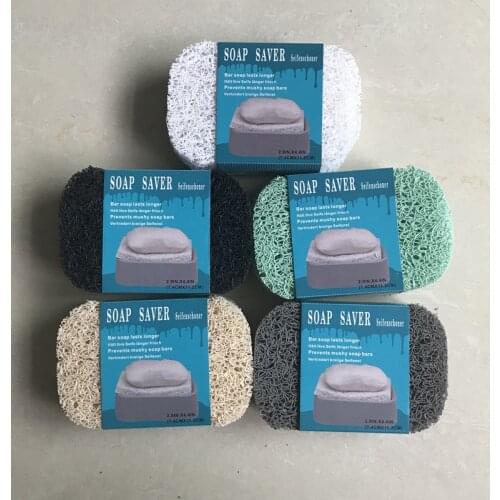 2Pcs PVC Soap Saver, Soap Pad, Environmental Protection And Mildew Proof,Spray-Sprayed Non-Slip Water-Proof Soap Pad, BPA Free