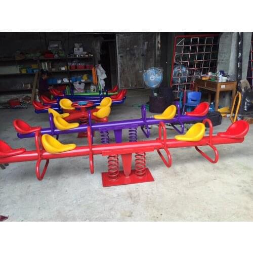 Outdoor balance seesaw children seesaw garden toy seesaw chair kids seesaw playground seat baby seesaw childrens horse Q37