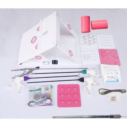 Laparoscopic Simulator Surgery Training Box Set Laparoscopy Simulated Surgical Equipment Student Doctors Nurse Teaching Practic