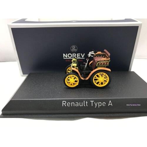 N orev 1:43 Re nault Type A Vintage car boutique alloy car toys for children kids toys Model original box