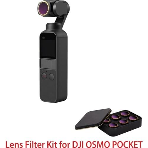 MCUV CPL NDPL ND64-PL ND32-PL ND4 ND8 Camera Lens Filter Kit for DJI OSMO POCKET 2 Gimbal Accessories