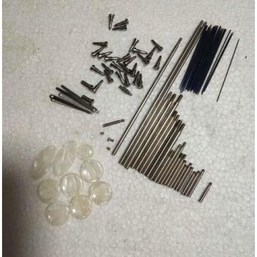 A set Soprano Sax repair parts Rollers+set key buttons inlays+ A set of screws