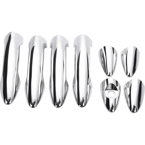 For Kia K2 Rio 3 Sedan 2011-2015 New Car Chrome Door Handle Cover Sticker Accessories