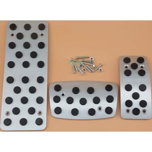 For XV Subaru Legacy Forester OutBack Tribeca Levorg WRX STI Impreza AT Accelerator brake Foot Rest Pedal Pad Sticker