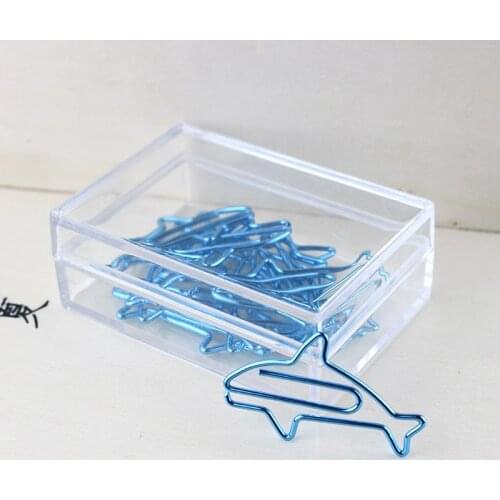 Sandfish Paper Clip Sea Animal Shaped Paper Clips Office Supplies Accessoires Bureau Paperclips Lot Office Table Accessories