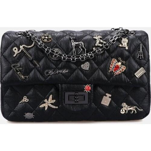 Personality Letter Badge Bags For Women 2020 New Luxury Handbags Purses and Handbags Designer Women Bag Shoulder Messenger Bag