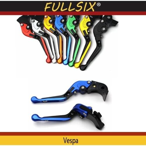 Motorcycle Adjustable Brake Clutch Levers Folding Extendable for Vespa Granturismo125GTS 200GTS 125/200 GTS 125/250 S125/150/300