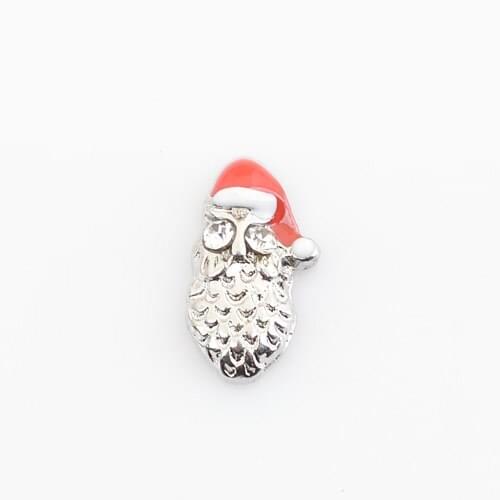 SANTA, Floating charms,Fit floating charm lockets, FC4072