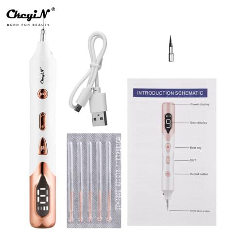 Skin Care Laser Tattoo Mole Removal Machine Face Care Skin Tag Removal Freckle Wart Dark Spot Remover Pen Beauty Care Lcd Disply