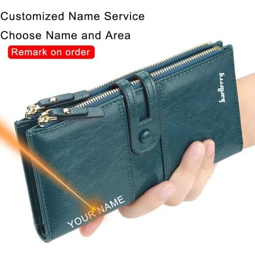 High Quality Women Coin Wallets Fashion Long Leather Ladies Purses Card Holder Money Bags Female Zipper Wallet For Women 2021