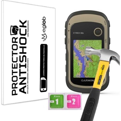 Screen protector Anti-Shock Anti-scratch Anti-Shatter compatible with Garmin eTrex 32x