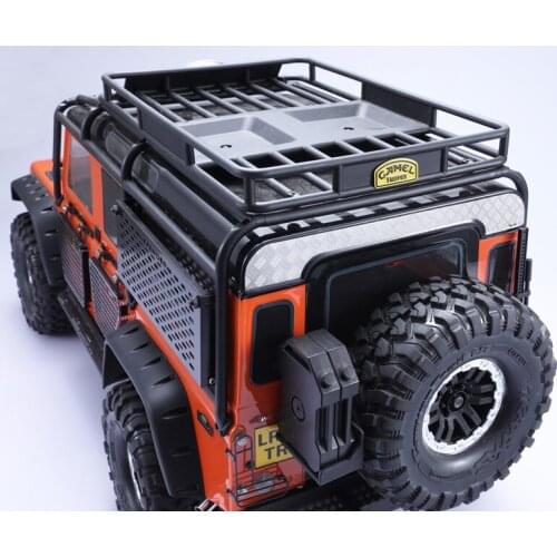 1PC Rear Roof Trim Panel Decorative Plate Anti-skid Board for RC Car Crawler D110 DIY Spare Parts