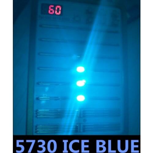 50PCS 5730 diode Ice blue SMD LED 5630 Light emitting Diode Factory direct sale PLCC-2 5730 SMD/SMT Blue led