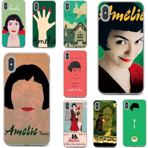 Amelie-France-pulp-fiction-poster For Huawei Mate 20 30 40 7 8 9 10 Lite Pro P Smart 2018 2019 Plus G7 G8 Soft Skin Case