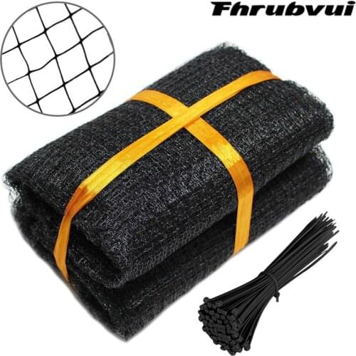 Black Anti Bird Net Crop Netting Mesh Garden Fruit Plant Tree Pond Protection Netting Vegetable Care Garden Tools Supplies