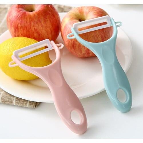 Ceramic Fruit Vegetable Peeler Dual Use Kitchen Gadgets Potato Carrot Vegetable Cutter Grater Zester Kitchen Peeling Tool Planer
