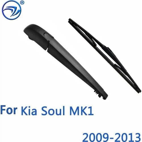 Wiper 11" Rear Wiper Blade & Arm Set Kit For Kia Soul MK1 2009-2013 Windshield Windscreen 2017 2016 2015
