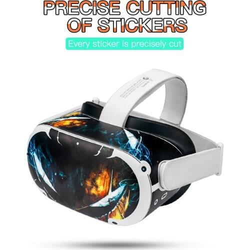 Sticker for Oculus Quest 2 Intelligent VR Glasses Oculos Head-Mounted All-in-One Machine PVC Handle Accessories Vr Gaming