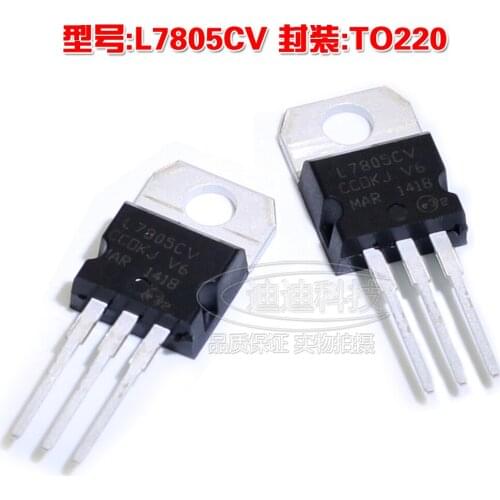 New L7805CV TO-220 Transistor Transistor Regulator L7805 TO220 Three-Terminal Regulator