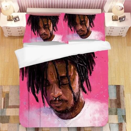 Rapper lil uzi vert 3d Printed Bedding Cover Bedding Set Duvet Cover Cartoon Giant Comforter Bed Linen Bed Set (NO Sheet)