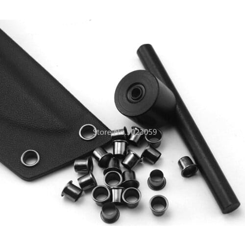 Profession K sheath Eyelet fix tools Knife case 1set tools +60 pieces rivets Kydex Holster nail