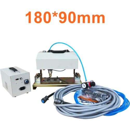 Factory price handheld dot peen marking machine cnc dot peen marking car number plate making machines 180*90mm