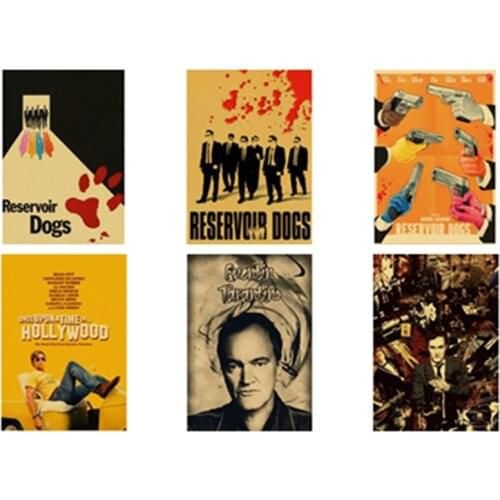 Quentin Tarantino Series DIY Full Drill Movie Retro Diamond Painting Art Cross Stitch Home Bar Cafe Wall Decor GJ747I