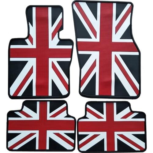 Special Car Floor Mats for F56 F55 F54 R60 F57 R61 MINI Cooper OneJCW No Odor Front and Rear Carpets Waterproof Rubber