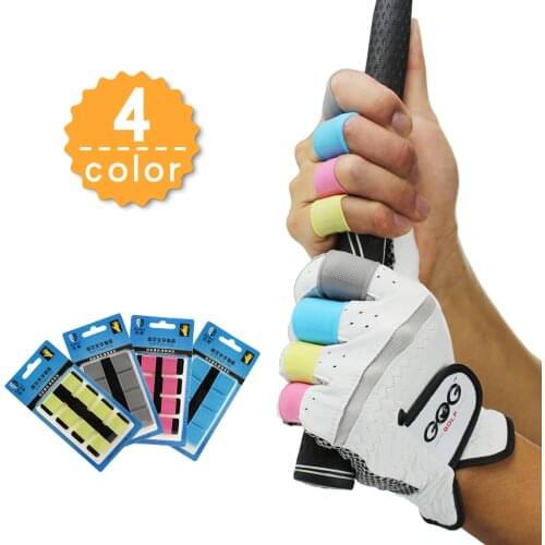 Golf Finger Toe Silicon Support Sleeve Protector Grip 8pcs/set , Fit for Men Women, Golf Finger Protection Non Slip