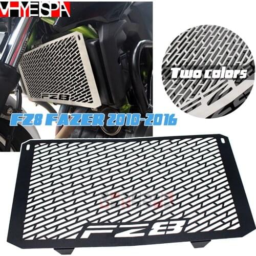 Motorcycle Accessories radiator grille guard protection Stainless Steel For YAMAHA FZ-8 FZ8 FZ 8 Fazer Anniversary 2010-2016