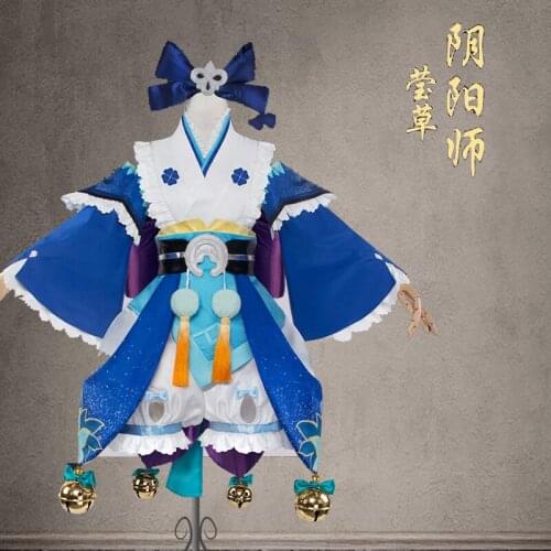 Anime Costumes Onmyoji Yingcao COS Dan Feng Qiu Yi Awakening Firefly for Halloween Christmas Party Masquerade Anime Shows