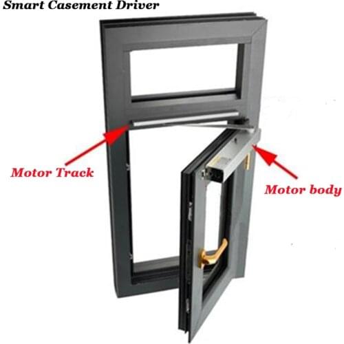 220V Automatic Manual Casement window close/open Skylight motor Wifi Tuya RF Actuator Greenhouse Drive window operator