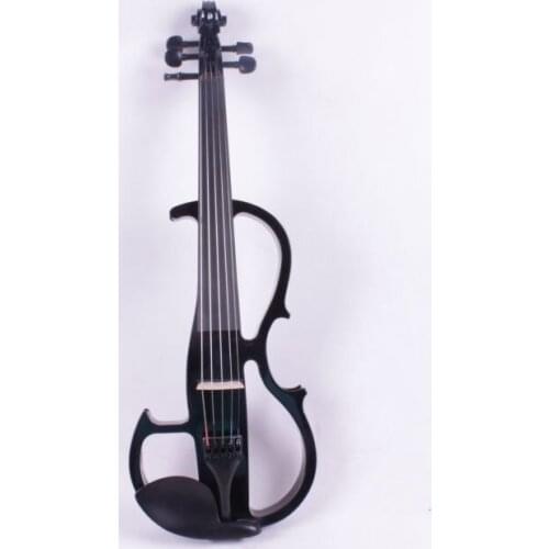 New 5 string whitw Solid Wood Body 8# 16'' Electric Viola Powerful Sound Case Bow white color