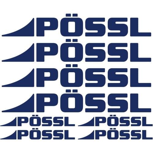 For POSSL aufkleber sticker wohnmobil camper wohnwagen caravan 8 Sticker Car Styling