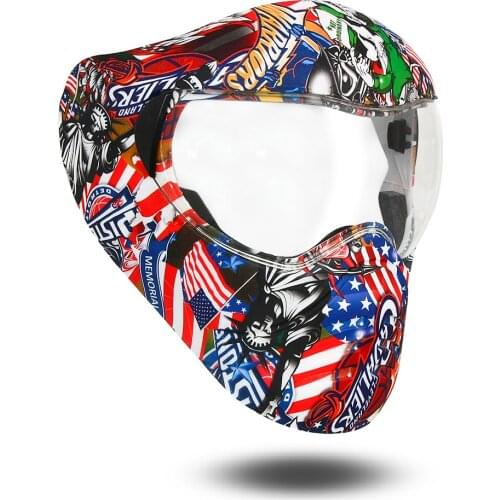 EnzoDate Face Shield Motorcycle Sports Utility Dirt Bike ATV Paintball Boating Sand Rails Snow Snowmobiling