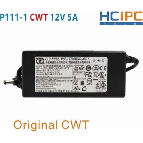 HCiPC P111-1 CWT KPL060F 12V5A AC 100V-240V Converter Adapter DC 12V 5A 60W Power Supply DC 5.5mm x 2.5mm LED Light LCD Monitor