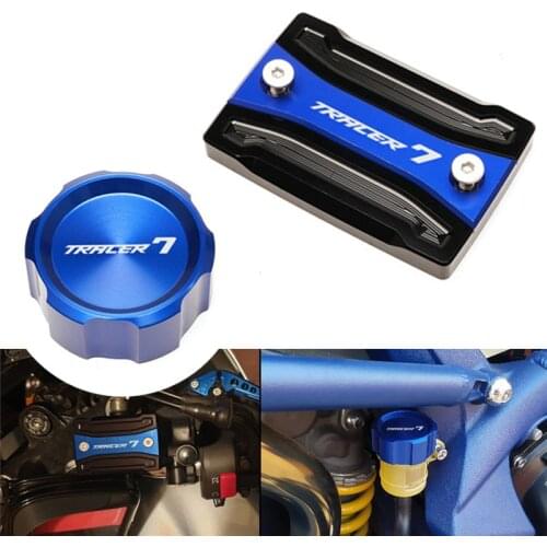Motorcycle Rear Front Brake Fluid Reservoir Cap Cylinder Cover For Yamaha TRACER 7/GT 2021 TRACER 7 GT 700 GT
