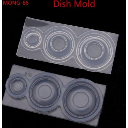 Mini Bowl Barrel Bottle Resin Mold Miniture Food Play Bread Toast Poached Mold