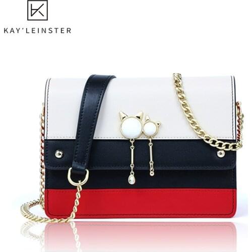 Mini Small Square Bag Female Genuine Leather Kayleinster Branded Bags 2020 WomenS Brand Leather Female Messengers Houlder Bag