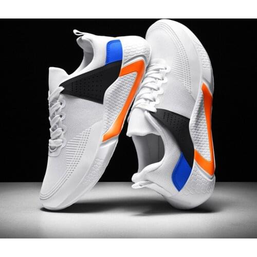 Men Casual Mens shoes 39 Fashion Light spring hombre summer Male knitting sneakers slip mesh sport man leisure shoe Breathable