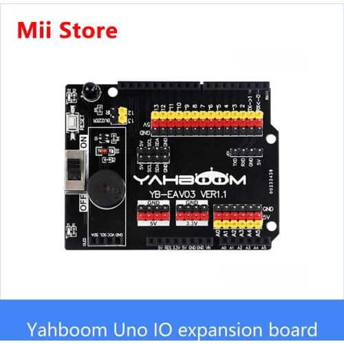 New Arrival Yahboom IO expansion board shield circuit compatible with Arduino