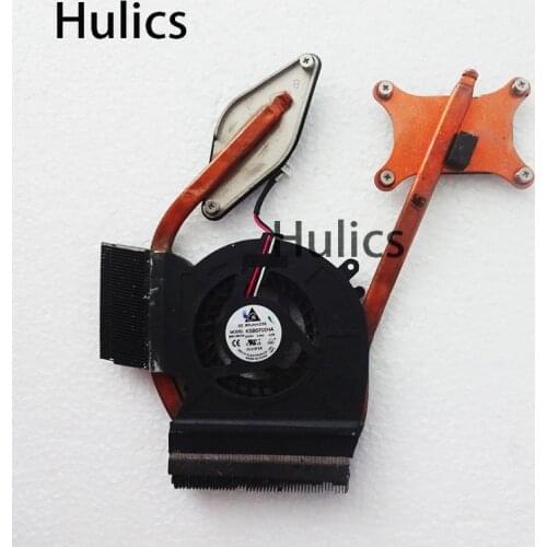 Hulics Original Used For Samsung NP-R580 R580 BA62-00496A BA62-00496B Laptop CPU GPU Cooling Radiator HEATSINK FAN