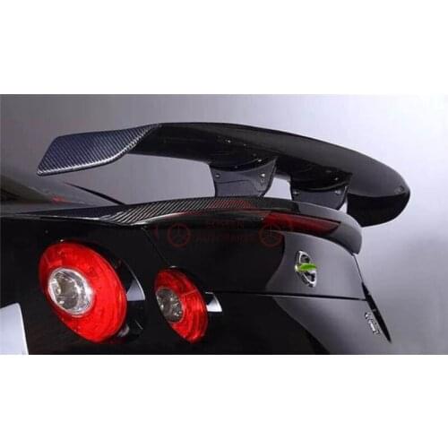 Applicable to Nissan GTR R35 carbon fiber perforated rear wing, fixed wing, spoiler, auto parts