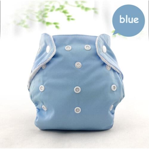 Adjustable Cloth Diaper Unisex Reusable Newborn Baby Nappies Pocket Cloth Diaper Soft Breathable Potty Training Pants Baby Nappi