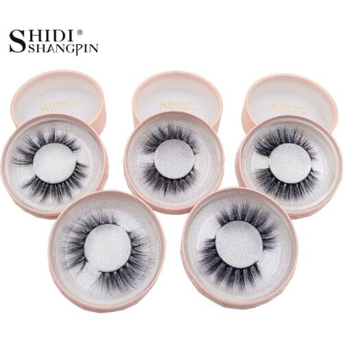SHIDISHANGPIN 3d mink eyelashes 1 pair makeup false eyelash full strip lashes false eyelashes hand made makeup full strip lashes
