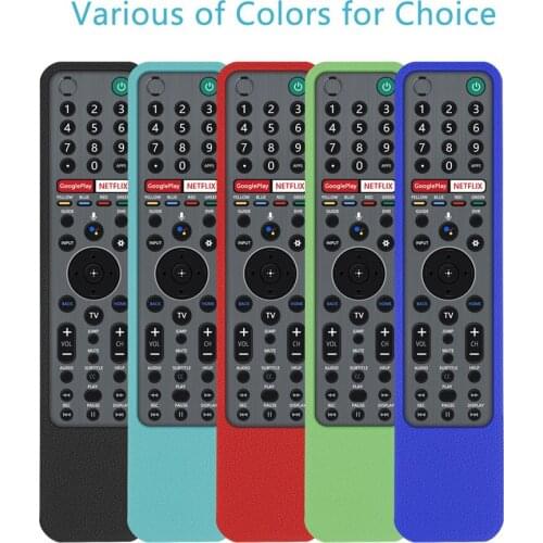 Silicone Protective Case Cover Washable Skin Sleeve for Sony TV Remote Control RMF-TX600C TX600P